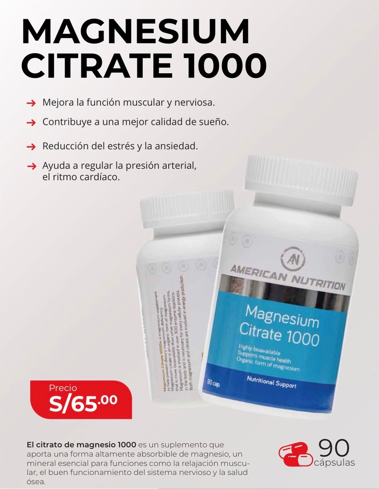 MAGNESIO CITRATO 1000