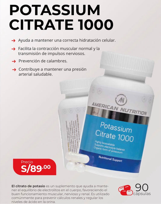 POTASIO CITRATO 1000