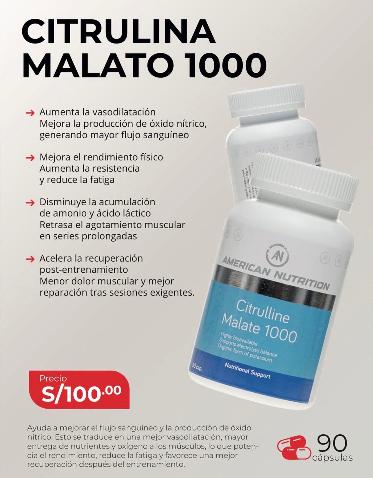 CITRULINA MALATO 1000