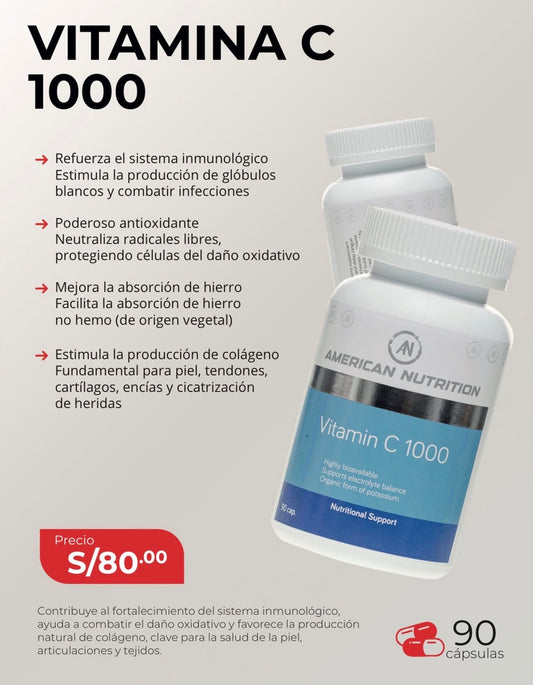 VITAMINA C 1000
